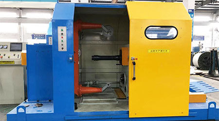 Dobra cena. PLC Control Cantilever Single Arm Type Cable Stranding Machine Cored Wire Cabling Machine w Internecie